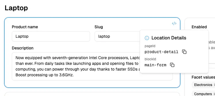 Finding the location ids